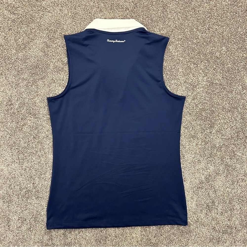 Tommy Bahama Women Racquet & Paddle Sleeveless V-Neck Top Size S - Small - NWT - Picture 4 of 11